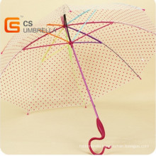 Specila Handle Colorfull Shaft and Ribs Poe Umbrella (YS-T1003A)